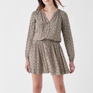 Faherty Montara Smocked Waist Dress